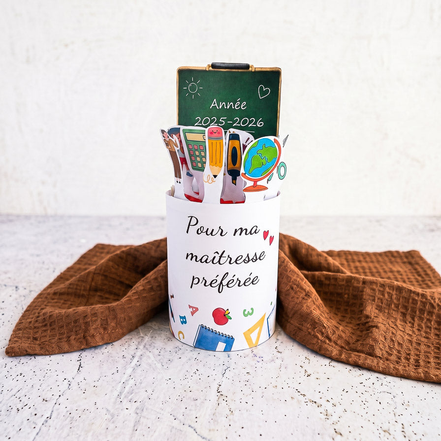 Pack Duo Banderoles Kinder Maxi "Maître & Maîtresse" - Modèles à Imprimer
